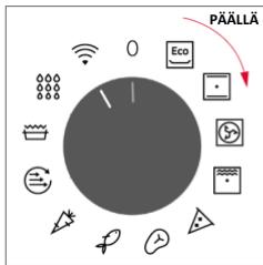 ROSIERES RO6 T3B3YTB NOIR - UUNIN KYTKEMINEN PÄLLE/POIS PÄLTA - 1