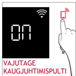 ROSIERES RO6 T3B3YTB NOIR - Kaugjuhtimispuldi aktiveerimine. - 2