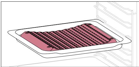 ROSIERES RO6 T3B3YTB NOIR - H-Lab Tray - BBQ mode (only if present*) - 1