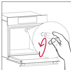 ROSIERES RO6 U3B3YTX INOX - Ustteki ampulun degistirilmesi: - 3