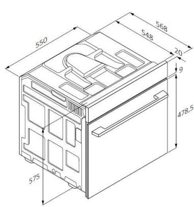 ROSIERES RO6 U3B3YTX INOX - 3BEPEXEHNAOKBILTA DABAJIINBE CTABJENHNO HbO - 1