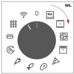 ROSIERES RO6 U3B3YTX INOX - WLACZANIE/WYLACZANIE PIEKARNIKA - 1