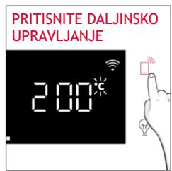 ROSIERES RO6 U3B3YTX INOX - Kako aktivirati daljinski upravljanje: - 5