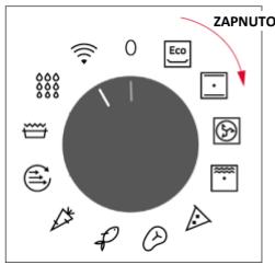 ROSIERES RO6 U3B3YTX INOX - ZAPINÁNÍ/VYPINÁNÍ TROUBY - 1