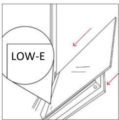 ROSIERES RO6 U3B3YTX INOX - EXTERIOR DEL HORNO: retirada y limpieza de la puerta de cristal - 7