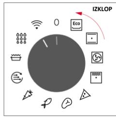ROSIERES RO6 U3B3YTX INOX - VKLOP/IZKLOP PEÇICE - 2