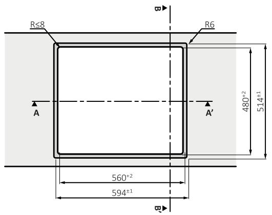 ROSIERES RIF63DCS - HOB 65 cm - 5