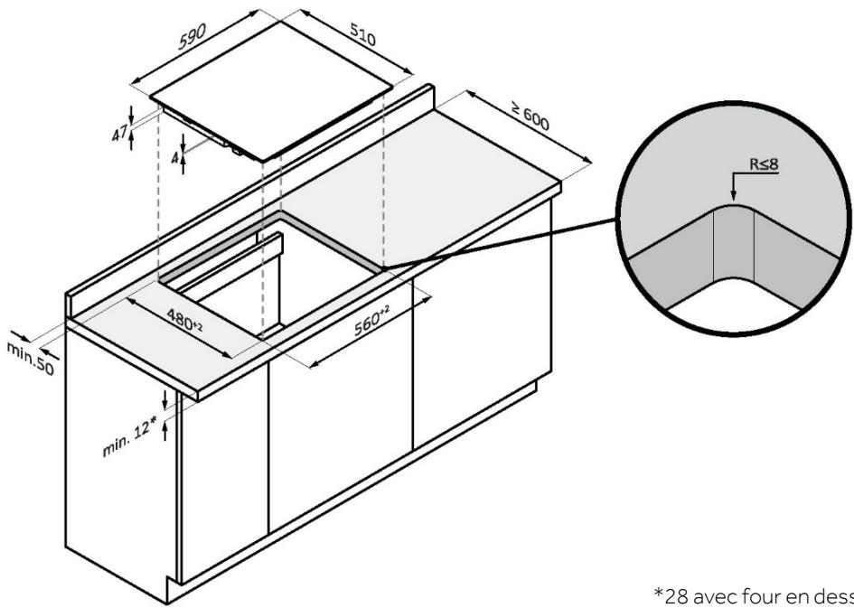 ROSIERES RIF63DCS - SECTIONS - LARGEUR 60 et 65 - 9