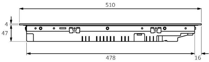 ROSIERES RIF63DCS - PLYTA 65 cm - 1