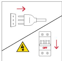 ROSIERES RO6 T5G3YTB - Substituicao da lampada lateral: - 1