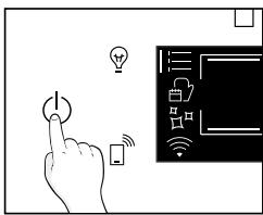 ROSIERES RO6 T5G3YTB - SWITCHING ON/OFF THE OVEN - 1