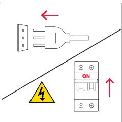 ROSIERES RO6 T5G3YTB - Substituicao da lampada lateral: - 6