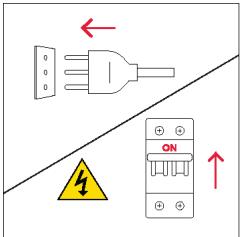ROSIERES RO6 T5G3YTB - Changement de l'ampoule laterale : - 6