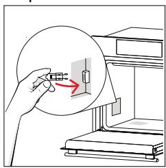 ROSIERES RO6 T5G3YTB - Changing the lateral bulb: - 4