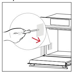 ROSIERES RO6 T5G3YTB - Changing the lateral bulb: - 2