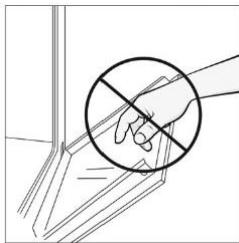 ROSIERES RO6 T3T1CTB1 NOIR - ИЗВЪН ФУРНАТА: премахване и почистване на стъклената врата - 4