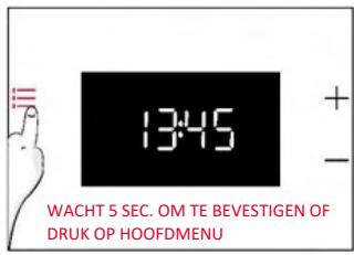 ROSIERES RO6 T3T1CTB1 NOIR - KLOK INSTELLEN - 3