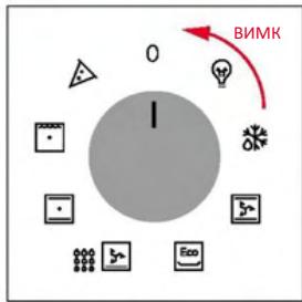 ROSIERES RO6 T3T1CTB1 NOIR - УВІМКНЕННЯ/ВИМКНЕННЯ ДУХОВОЇ ШАФИ - 2