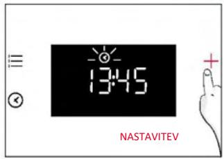 ROSIERES RO6 T3T1CTB1 NOIR - NASTAVITEV URE - 2