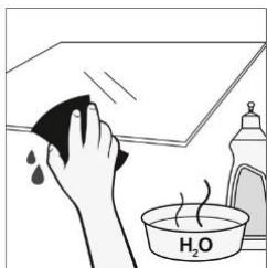 ROSIERES RO6 T3T1CTB1 NOIR - VÄLJASPOOL AHJU: klaasukse eemaldamine ja puhastamine - 5