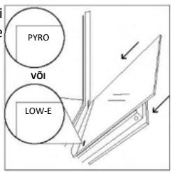 ROSIERES RO6 T3T1CTB1 NOIR - VÄLJASPOOL AHJU: klaasukse eemaldamine ja puhastamine - 6