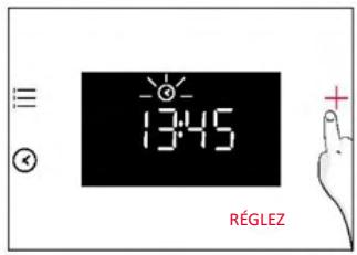 ROSIERES RO6 T3T1CTB1 NOIR - RÉGLAGE DE L'HORLOGE - 2