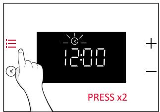 ROSIERES RO6 T3T1CTB1 NOIR - CLOCK SET - 1