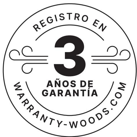 WOODS CORTINA - AMPLIAR LA GARANTÍA - 1