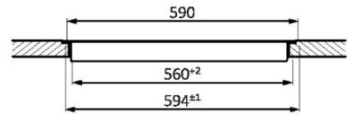 ROSIERES RIF64DCS - SECTIONS - LARGEUR 60 et 65 - 12