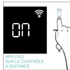 CANDY CA6 N3B3YTX1 - Comment activer le contrôle à distance : - 2