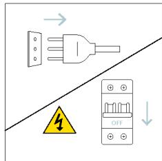 CANDY CA6 N3B3YTX1 - Changement de l'ampoule du haut : - 1