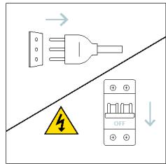 CANDY CA6 N3B3YTX1 - Changement de l'ampoule latérale : - 1