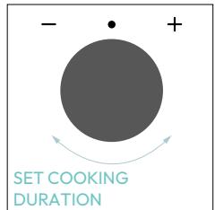 CANDY CA6 N3B3YTX1 - COOKING DURATION - 3