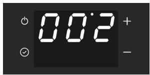 COINTRA OASIS 120 L - Exemple d'affichage du numero de série « G000083277 » - 2