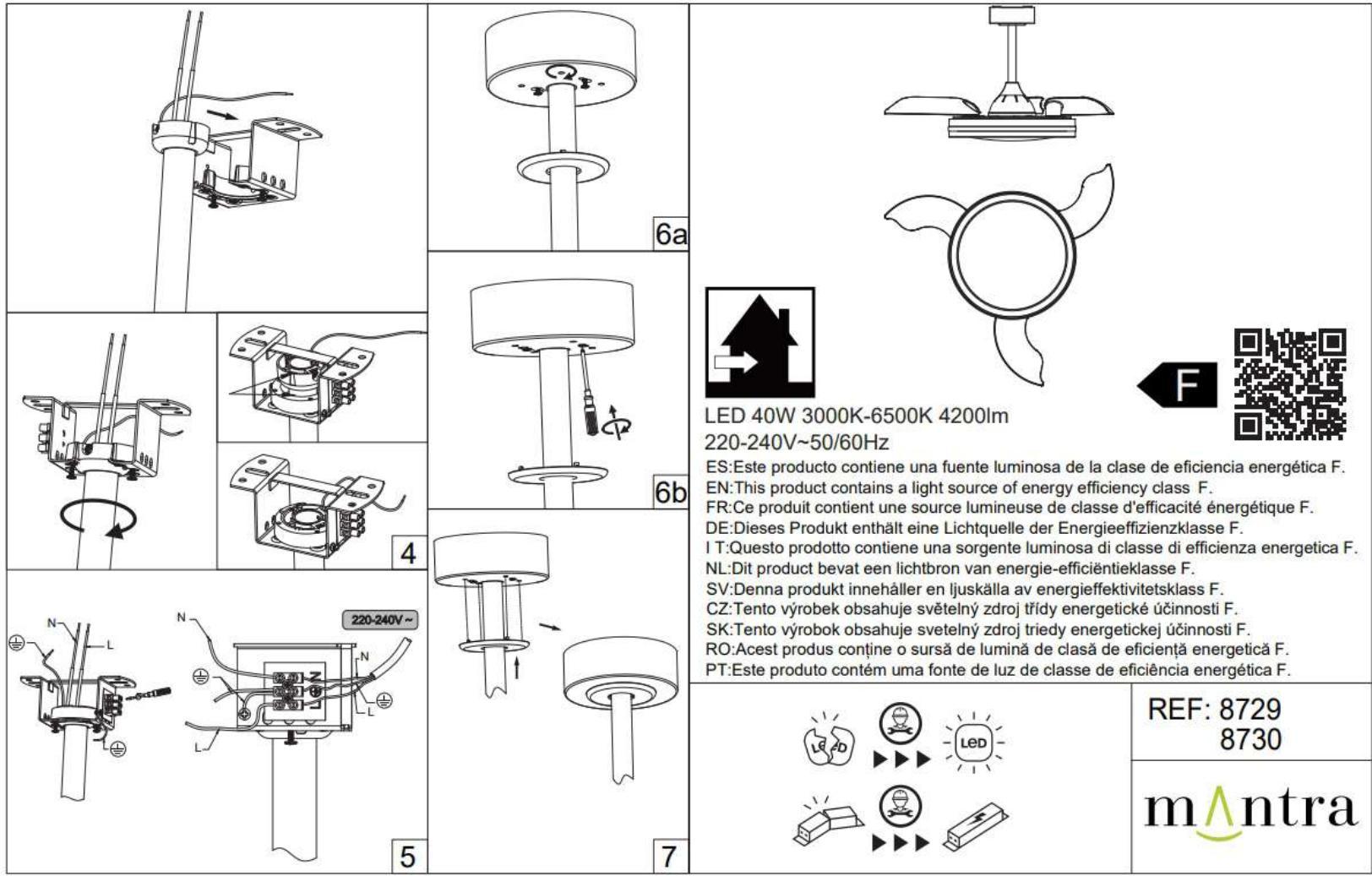 MANTRA NORTH - Assembly Instructions / Instrucciones De Montaje - 1