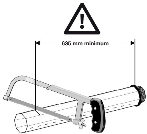NICE HOME 30 N.M DIAM.60 MM - For a tube length between 1801 mm and 2600 mm: - 4