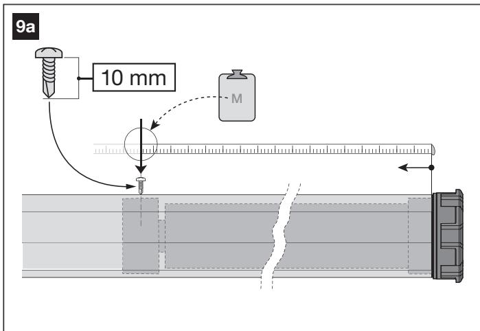 NICE HOME RMEKIT AXS 3017 SH - - Pour une longueur de tube comprise 1801 mm et 2600 mm - 8