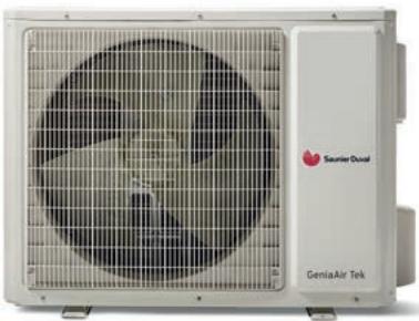 SAUNIER DUVAL GeniaSet Tek - GeniaAir Tek - GeniaSet Tek et GeniaAir Tek La PAC compacte et facile à installer - 5