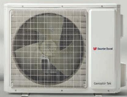SAUNIER DUVAL GeniaSet Tek - GeniaAir Tek - La PAC compacte et facile à installer - 1