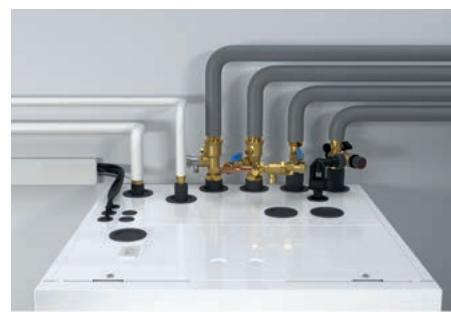 SAUNIER DUVAL GeniaSet Tek - GeniaAir Tek - Des kits de raccordement dédiés, pour une installation rapide et facile - 1