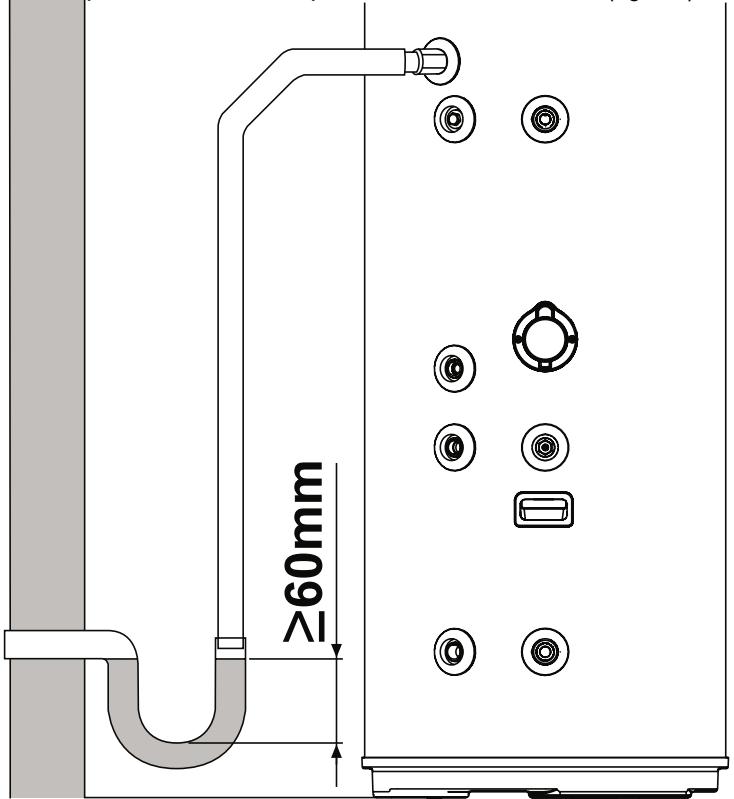 COINTRA OASIS TECH 200 LT - 260 LT - 200 LT-S - 260 LT-S - Conexión del drenaje de condensado - 1