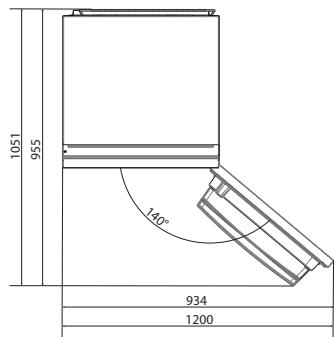 CANDY CBL3518E - CBL3518E/L - Espace requis - 1
