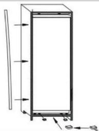 CANDY CMS518EW - Installation dans le meuble - 5