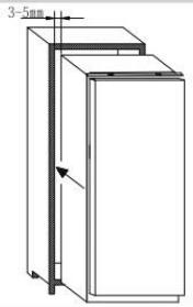 CANDY CMS518EW - Installation into the cabinet - 2