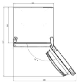 CANDY CBT3518EW - Requisiti di spazio - 1