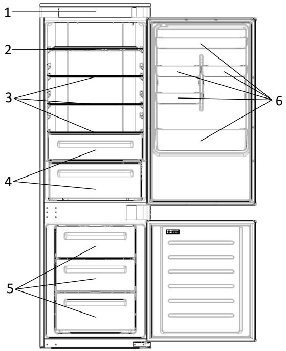 CANDY CBT3518EW - Описане Прдукта - 1