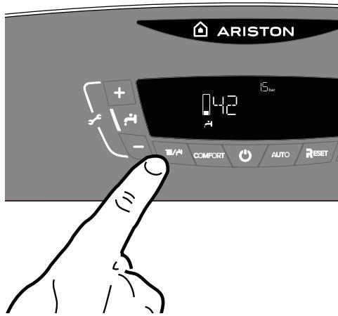 ARISTON CLAS B One Max - CLAS B One Plus - CLAS One CLAS One System - Arrêt du chauffage - 1