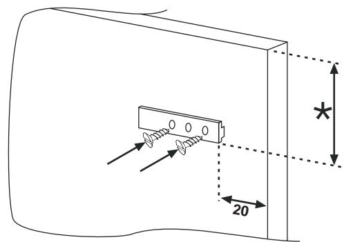 CANDY CM4S518EW - DIMENÇÉS DO PRODUTO E COMPARTIMENTO EMBUTIDO - 6
