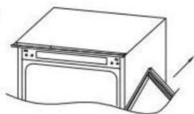 ROSIERES RMS518EWF - Inversione dello sportello dell'elettrodomestico - 2