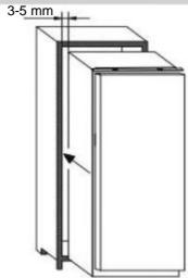 ROSIERES RMS518EWF - Installazione nel vano - 2